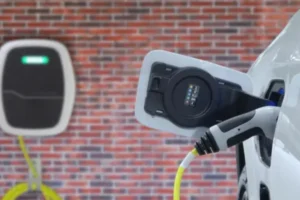 cargador eléctrico en tu conjunto en el parqueadero en Colombia